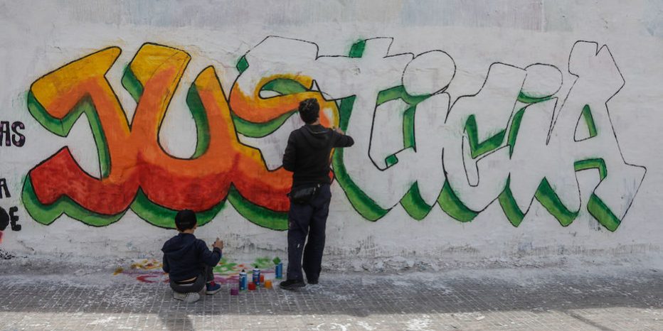 Pintan muro en recuerdo a Felipe Cabral