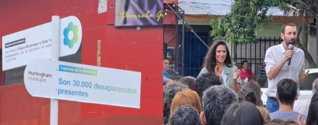 Esquina de la Memoria Victoria Montenegro